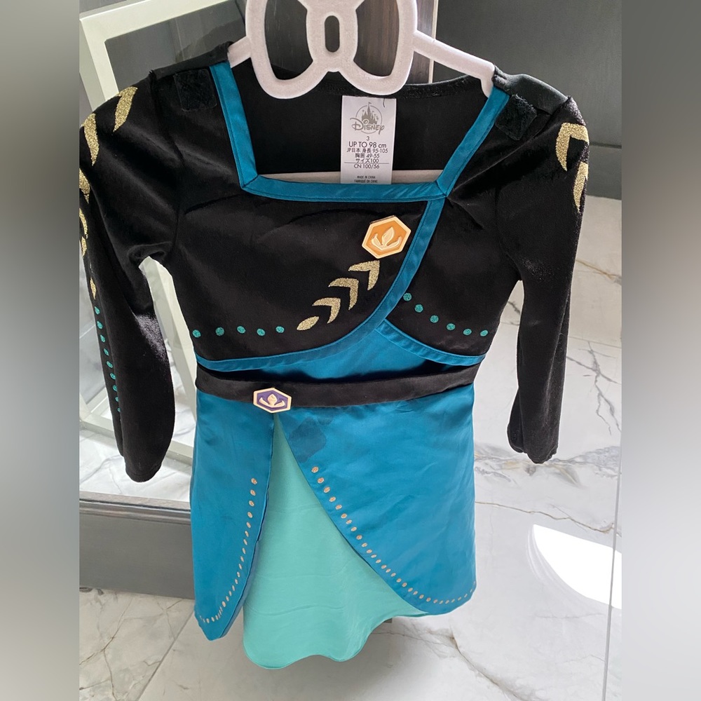 Kids' Disney Frozen 2 Anna Deluxe Halloween Costume Dress
